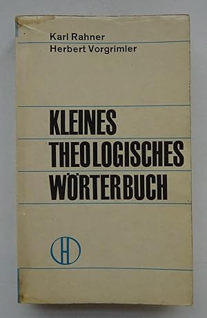 Bild des Verkufers fr Kleines theologisches Wrterbuch. zum Verkauf von Der Buchfreund