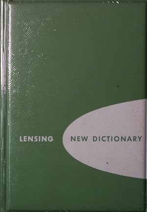 New Dictionary. (Einsprachiges Schulwörterbuch, Englisch.)