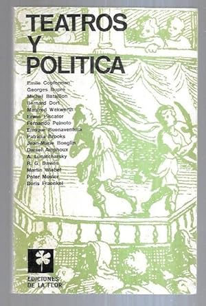 Seller image for TEATROS Y POLITICA for sale by Desvn del Libro / Desvan del Libro, SL