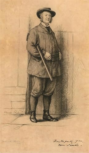 Seller image for Henry Macbeth-Raeburn RA RE (1860-1947) - 1896 Etching, Man and Gun for sale by Sulis Fine Art