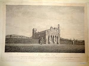 West View of King Edward's Chapel on Wakefield Bridge in the County of York. To James Milne Esq. ...