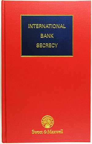 Bild des Verkufers fr International Bank Secrecy. zum Verkauf von Entelechy Books