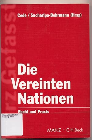 Seller image for Die Vereinten Nationen Recht und Praxis for sale by avelibro OHG