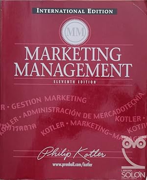 Seller image for Marketing Management - International Edition for sale by LIBRERA SOLN
