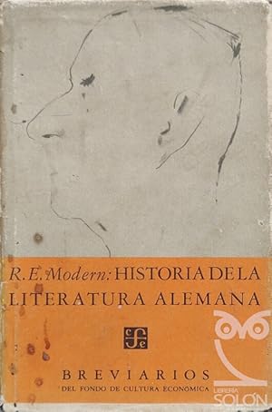 Imagen del vendedor de Historia de la Literatura alemana - De los orgenes a la actualidad a la venta por LIBRERA SOLN