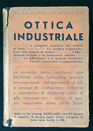 Bild des Verkufers fr Ottica industriale zum Verkauf von Librodifaccia
