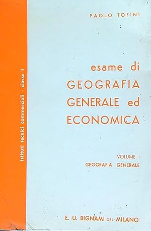 Immagine del venditore per Esame di geografia generale ed economica. Volume 1 venduto da Librodifaccia