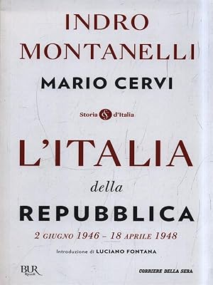 Bild des Verkufers fr L'Italia della Repubblica zum Verkauf von Librodifaccia