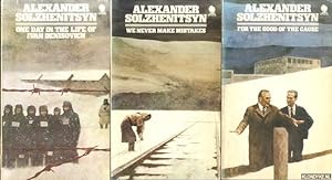 Seller image for One day in the life of Ivan Denisovich; We never make mistakes; For the good of the cause (3 volumes) for sale by Klondyke