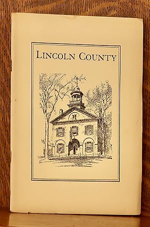 Seller image for WHAT ONE SHOULD IN LINCOLN COUNTY for sale by Andre Strong Bookseller