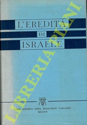 Seller image for L'eredit di Israele. for sale by Libreria Piani