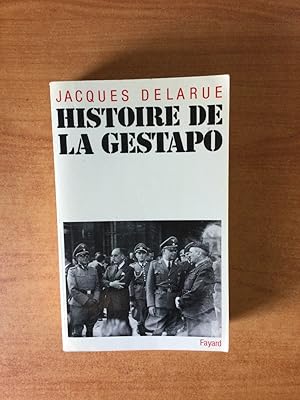 Seller image for HISTOIRE DE LA GESTAPO for sale by KEMOLA