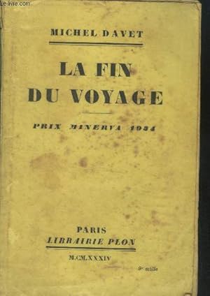 Seller image for La fin du voyage for sale by Le-Livre