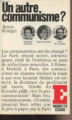 Bild des Verkufers fr Un autre communisme ? zum Verkauf von Le-Livre
