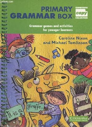 Imagen del vendedor de Primary grammar box- Grammar games and activities for younger learners a la venta por Le-Livre