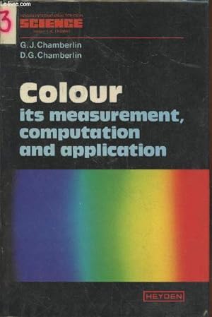 Immagine del venditore per Colour : Its measurement, computation and application venduto da Le-Livre