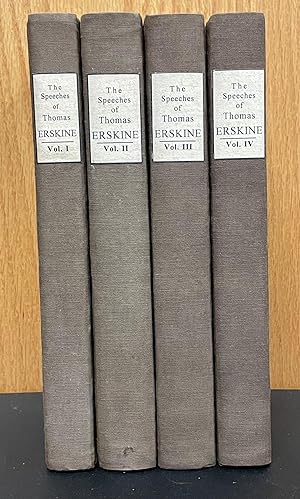 The Speeches of the Hon. Thomas Erskine (Now Lord Erskine) When at the Bar, on Subjects Connected...