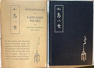 Seller image for Reminiscences of Lafcadio Hearn (Scarce in original dust jacket) Translated from the Japanese by Paul Kiyoshi Hisada and Frederick Johnson for sale by Brainerd Phillipson Rare Books