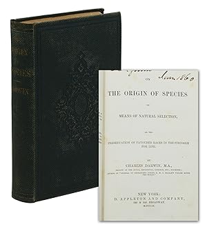 Imagen del vendedor de On the Origin of Species by Means of Natural Selection, or the Preservation of Favoured Races in the Struggle for Life a la venta por Burnside Rare Books, ABAA