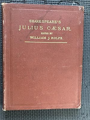 Image du vendeur pour Shakespeare's Tragedy of Julius Caesar; With Engravings mis en vente par Cragsmoor Books
