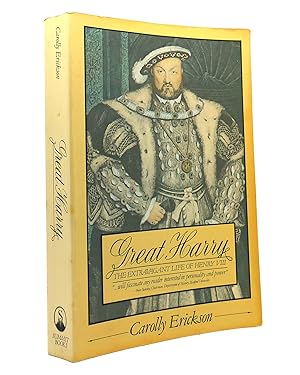 Seller image for GREAT HARRY The Extravagant Life of Henry VIII for sale by Rare Book Cellar