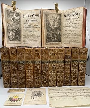 Die göttliche heilige Schrift des alten und neuen Testamentes in lateinischer und deutscher Sprac...