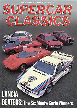 Image du vendeur pour Supercar Classics magazine 12/1989 featuring Lancia S4, 037, Delta HF, Stratos, Fulvia HF, Ferrari, Squire [Paperback] Mark Gillies mis en vente par David Thomas Motoring Books