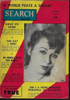 Imagen del vendedor de SEARCH Magazine: October, Oct. 1959 a la venta por Books from the Crypt