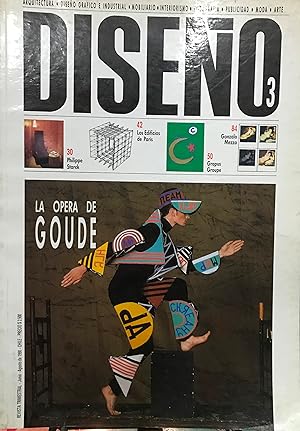Diseño N°3 - Año 1 - Junio / Agosto de 1990. Arquitectura - Diseño Gráfico e Industrial - Interio...