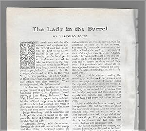 Bild des Verkufers fr The Lady In The Barrel zum Verkauf von Legacy Books II