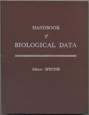 Bild des Verkufers fr Handbook of Biological Data zum Verkauf von Between the Covers-Rare Books, Inc. ABAA