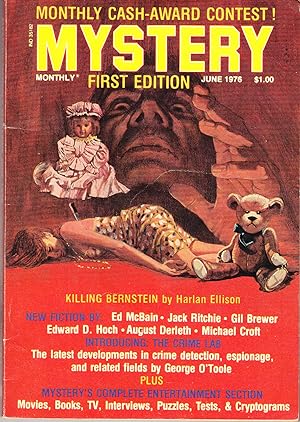 Seller image for Mystery Monthly, June 1976, Volume 1 Number 1 for sale by John Thompson