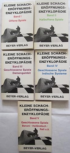 Immagine del venditore per Kleine Schach-Erffnungs-Enzyklopdie. Fnf Bnde = vollstndig. venduto da Antiquariat Immanuel, Einzelhandel
