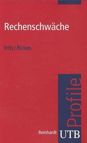 Seller image for Rechenschwche. / UTB ; 3017 for sale by Versandantiquariat Nussbaum