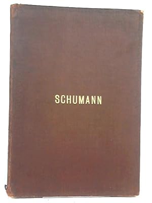 Image du vendeur pour R Schumann's Vocal Album mis en vente par World of Rare Books