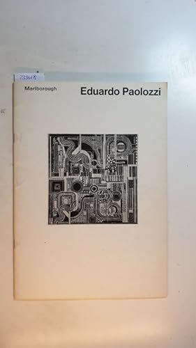 Bild des Verkufers fr Eduardo Paolozzi : new reliefs and sculpture; 30 January - 6 March 1976 Marlborough Fine Art Ltd, London zum Verkauf von Gebrauchtbcherlogistik  H.J. Lauterbach