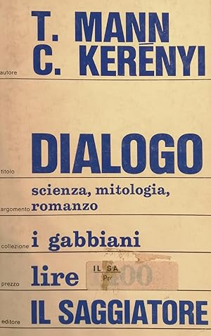 Seller image for DIALOGO for sale by libreria minerva