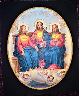 La Sainte Trinité. La Santísima Trinidad.