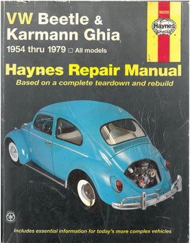 Seller image for VW Beetle & Karmann Ghia 1954 through 1979 All Models (Haynes Repair Manual) for sale by Eaglestones