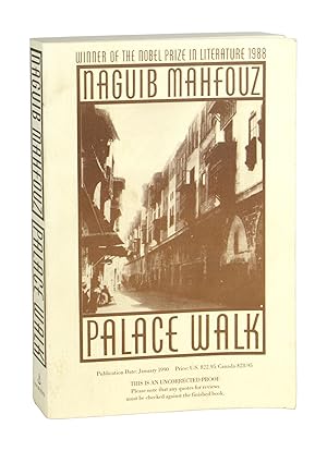 Palace Walk [Uncorrected Proof]
