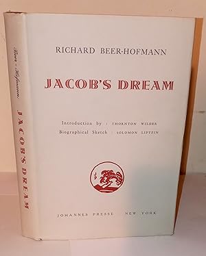 Seller image for JACOB'S DREAM With an Intoduction by Thornton Wilder. for sale by German Book Center N.A. Inc.