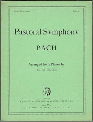 Pastoral Symphony: Arranged For Two Pianos By John Odom