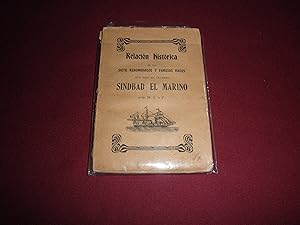 Bild des Verk�ufers f�r Relacion historica de los Siete renombrados y famosos viajes que hizo el celebre Sindbad el Marino, por R. I. y P. zum Verkauf von LIBRERIA ANTICUARIA EPOPEYA