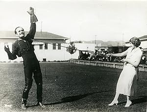 "Douglas FAIRBANKS et Mary PICKFORD à Hollywood vers 1925" Photo originale H. ROGER-VIOLLET