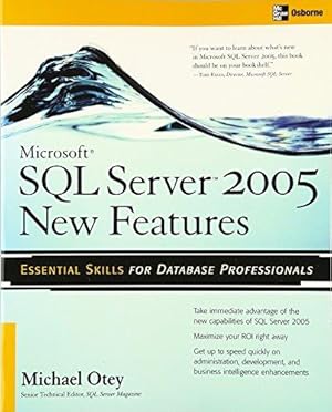 Seller image for Microsoft(R) SQL Server 2005 New Features for sale by WeBuyBooks