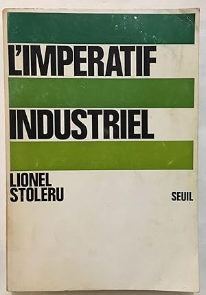 Seller image for Impratif industriel (l') for sale by librairie philippe arnaiz