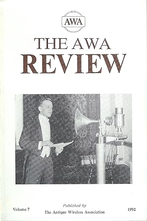 Imagen del vendedor de The AWA Review Vol 7 a la venta por abibliodocs