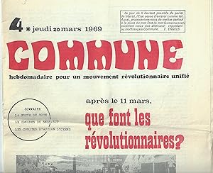 Commune 4, 20 mars 1969.