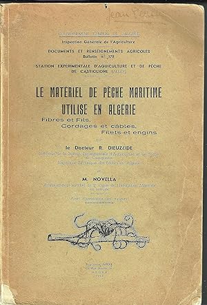 Le Matériel de pêche maritime utilisé en Algérie