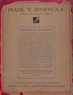 American Etchers Vol. XII Frank W. Benson, N.A.